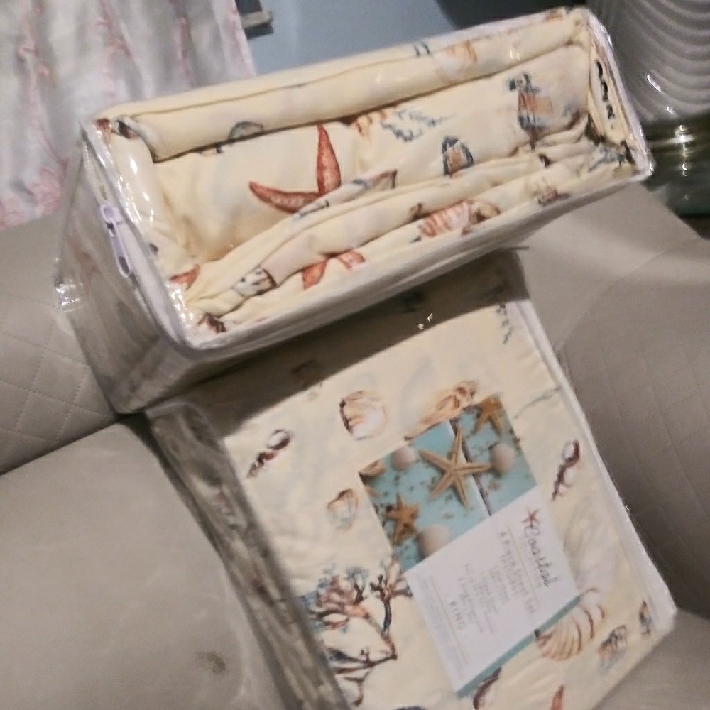 Costal collection bedding sheet set